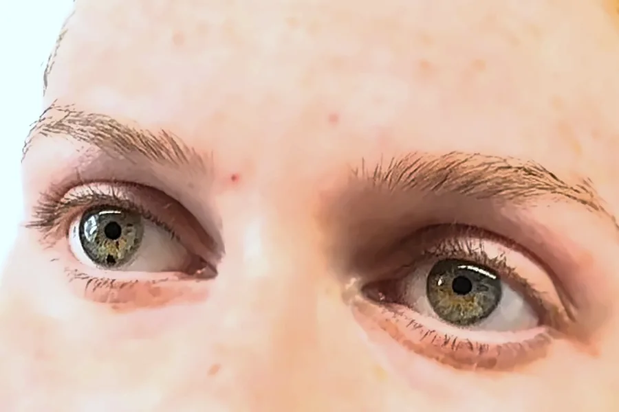 Before: Korean lash lift and tint